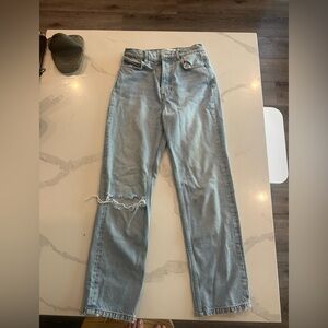Reformation Tahoe Destroyed 24 jeans